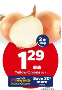 Save a Lot Yellow Onions offer