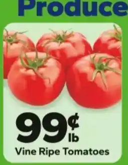 Save a Lot Vine Ripe Tomatoes offer