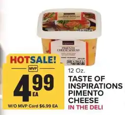 Food Lion TASTE OF INSPIRATIONS PIMENTO CHEESE offer
