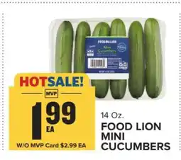 Food Lion FOOD LION MINI CUCUMBERS offer