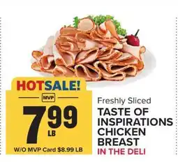 Food Lion TASTE OF INSPIRATIONS CHICKEN BREAST offer