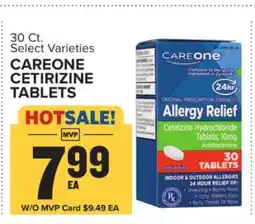 Food Lion CAREONE CETIRIZINE TABLETS offer
