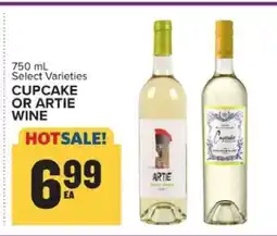 Food Lion Cupcake or Artie Wine offer