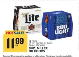 Food Lion Bud, Miller or Coors offer