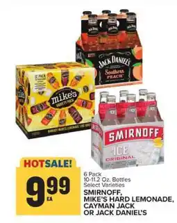 Food Lion Smirnoff, Mike’s Hard Lemonade, Cayman Jack or Jack Daniel’s offer