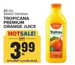 Food Lion Tropicana Premium Orange Juice offer