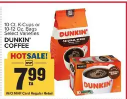 Food Lion Dunkin' Coffee offer