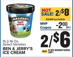 Food Lion Ben & Jerry's Ice Cream offer