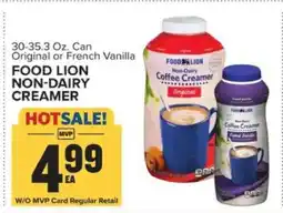 Food Lion FOOD LION NON-DAIRY CREAMER offer