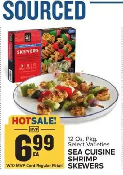 Food Lion Sea Cuisine Shrimp Skewers offer