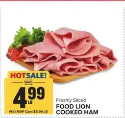 Food Lion FOOD LION COOKED HAM offer