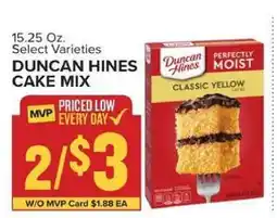 Food Lion Duncan Hines Cake Mix offer