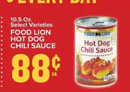 Food Lion FOOD LION HOT DOG CHILI SAUCE offer