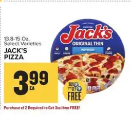 Food Lion Jack's Pizza offer