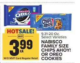 Food Lion Nabisco Family Size Chips Ahoy or Oreo Cookies offer