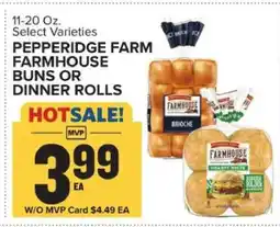 Food Lion Pepperidge Farm Farmhouse Buns or Dinner Rolls offer