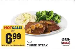 Food Lion Beef Cubed Steak offer