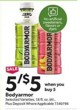 Stop&Shop BODYARMOR offer