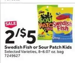 Stop&Shop Swedish Fish or Sour Patch Kids offer
