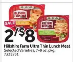 Stop&Shop Hillshire Farm Ultra Thin Lunch Meat offer
