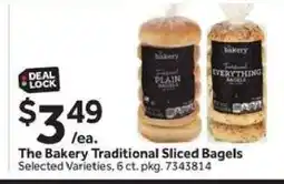 Stop&Shop The Bakery Traditional Sliced Bagels offer
