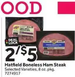 Stop&Shop HATFIELD BONELESS HAM STEAK offer