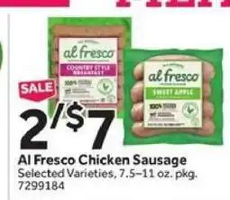Stop&Shop Al Fresco Chicken Sausage offer