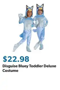 Sam's Club Disguise Bluey Toddler Deluxe Costume offer