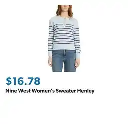 Sam's Club Nine West Women's Sweater Henley offer