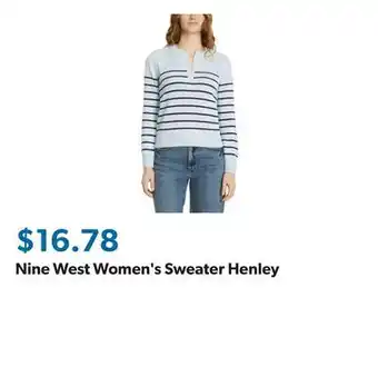 Sam's Club Nine West Women's Sweater Henley offer