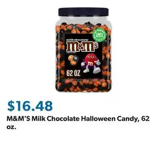 Sam's Club M&M'S Milk Chocolate Halloween Candy, 62 oz offer