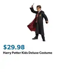 Sam's Club Harry Potter Kids Deluxe Costume offer