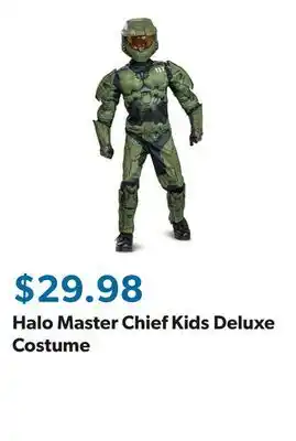 Sam's Club Halo Master Chief Kids Deluxe Costume offer
