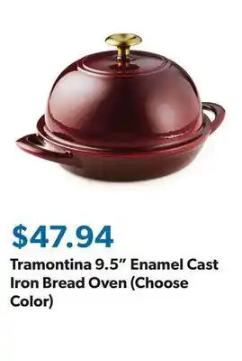 Sam's Club Tramontina 9.5 Enamel Cast Iron Bread Oven (Choose Color) offer