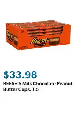 Sam's Club REESE'S Milk Chocolate Peanut Butter Cups, 1.5 offer