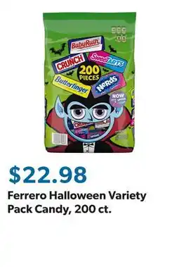 Sam's Club Ferrero Halloween Variety Pack Candy, 200 ct offer