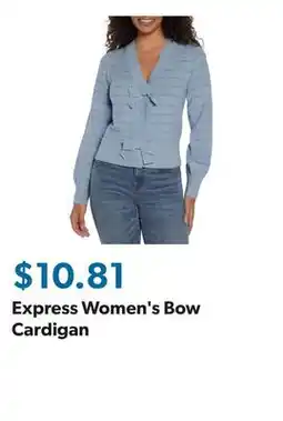 Sam's Club Express Women's Bow Cardigan offer
