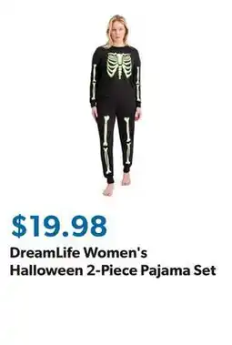 Sam's Club DreamLife Women's Halloween 2-Piece Pajama Set offer