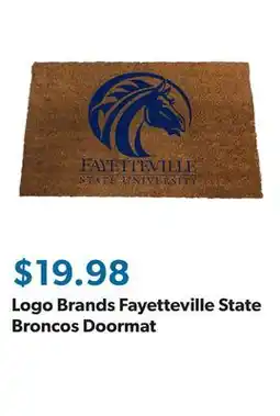 Sam's Club Logo Brands Fayetteville State Broncos Doormat offer