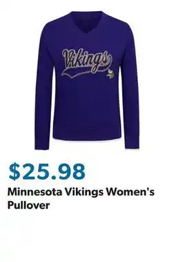 Sam's Club Minnesota Vikings Women's Pullover offer
