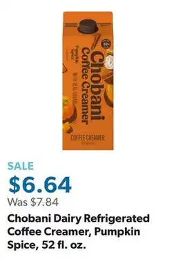 Sam's Club Chobani Dairy Refrigerated Coffee Creamer, Pumpkin Spice, 52 fl. oz offer