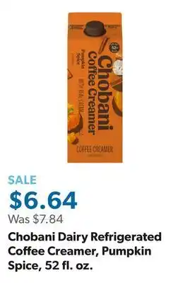 Sam's Club Chobani Dairy Refrigerated Coffee Creamer, Pumpkin Spice, 52 fl. oz offer