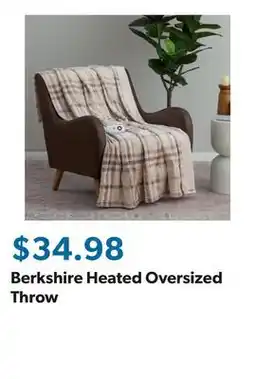 Sam's Club Berkshire Heated Oversized Throw offer