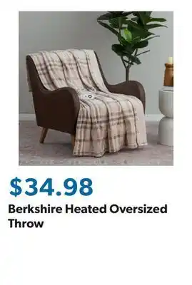 Sam's Club Berkshire Heated Oversized Throw offer