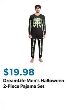 Sam's Club DreamLife Men's Halloween 2-Piece Pajama Set offer