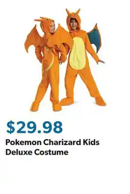 Sam's Club Pokemon Charizard Kids Deluxe Costume offer