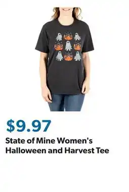 Sam's Club State of Mine Women's Halloween and Harvest Tee offer