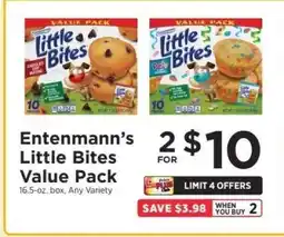 ShopRite Entenmann's Little Bites Value Pack offer