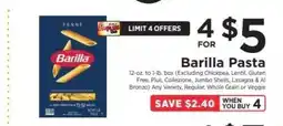 ShopRite Barilla Pasta offer