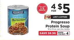 ShopRite Progresso Protein Soup offer